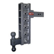 Load image into Gallery viewer, Gen-Y Mega Duty 2.5in Shank 12in Offset Drop 3K TW 21K Hitch w/GH-061 Dual-Ball - Main Product View