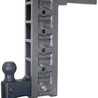 Load image into Gallery viewer, Gen-Y Mega Duty 2.5in Shank 15in Drop 3K TW 21K Hitch w/GH-061 Dual-Ball/GH-0101 Stabilizer Kit - Side View