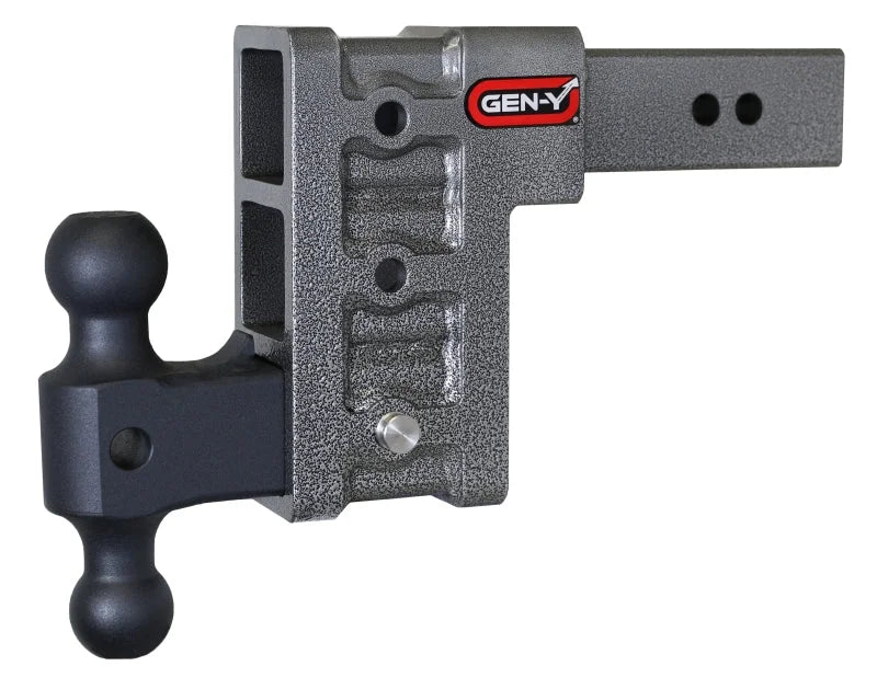 Gen-Y Mega Duty 2.5in Shank 6in Drop 3K TW 21K Hitch w/GH-061 Dual-Ball - Installation View