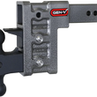 Load image into Gallery viewer, Gen-Y Mega Duty 2.5in Shank 6in Drop 3K TW 21K Hitch w/GH-061 Dual-Ball/GH-062 Pintle Lock - Side View