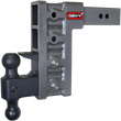 Load image into Gallery viewer, Gen-Y Mega Duty 2.5in Shank 9in Drop 3K TW 21K Hitch w/GH-061 Dual-Ball/GH-062 Pintle Lock - Main Product View