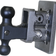 Load image into Gallery viewer, Gen-Y Mega Duty 2in Bolt-On 2.5in Drop 2K TW 16K Hitch w/GH-051 Dual-Ball - Main Product View
