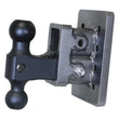 Load image into Gallery viewer, Gen-Y Mega Duty 2in Bolt-On 2.5in Drop 2K TW 16K Hitch w/GH-051 Dual-Ball - Back View