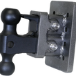 Load image into Gallery viewer, Gen-Y Mega Duty 2in Bolt-On 2.5in Drop 2K TW 16K Hitch w/GH-051 Dual-Ball/GH-032 Pintle Lock - Main Product View