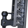 Load image into Gallery viewer, Gen-Y Mega Duty 2in Bolt-On 7.5in Drop 2K TW 16K Hitch w/GH-051 Dual-Ball/GH-032 Pintle Lock - Main Product View