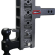 Load image into Gallery viewer, Gen-Y Mega Duty 2in Offset Shank 7.5in Drop 2K TW 10K Hitch w/GH-031 Dual-Ball/GH-032 Pintle Lock - Main Product View