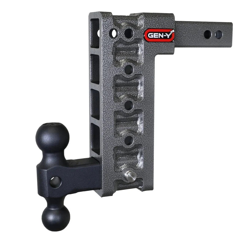 Gen-Y Mega Duty 2in Shank 10in Drop 1.5K TW 10K Hitch w/GH-031 Dual-Ball - Installation View