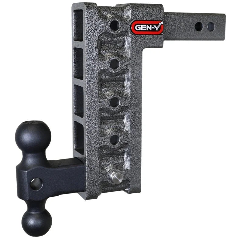 Gen-Y Mega Duty 2in Shank 10in Drop 1.5K TW 10K Hitch w/GH-031 Dual-Ball - Additional View 5