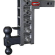 Load image into Gallery viewer, Gen-Y Mega Duty 2in Shank 10in Drop 1.5K TW 10K Hitch w/GH-031 Dual-Ball/GH-032 Pintle Lock - Additional View 5