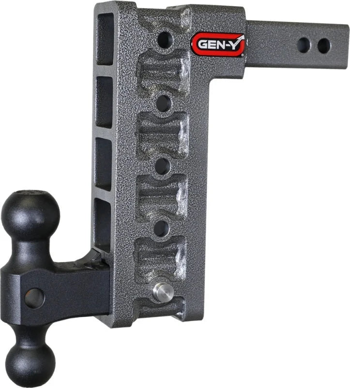 Gen-Y Mega Duty 2in Shank 10in Drop 2K TW 16K Hitch w/GH-051 Dual-Ball - Installation View