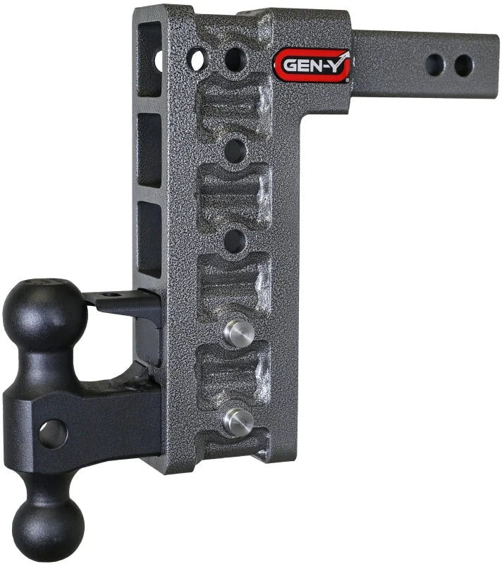 Gen-Y Mega Duty 2in Shank 10in Drop 2K TW 16K Hitch w/GH-051 Dual-Ball/GH-032 Pintle Lock - Installation View