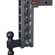 Load image into Gallery viewer, Gen-Y Mega Duty 2in Shank 12.5in Drop 10K Hitch w/Dual-Ball (Use w/Stabilizer Kit GH-0100) - Main Product View