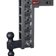 Load image into Gallery viewer, Gen-Y Mega Duty 2in Shank 12.5in Drop 10K Hitch w/Dual-Ball (Use w/Stabilizer Kit GH-0100) - Installation View