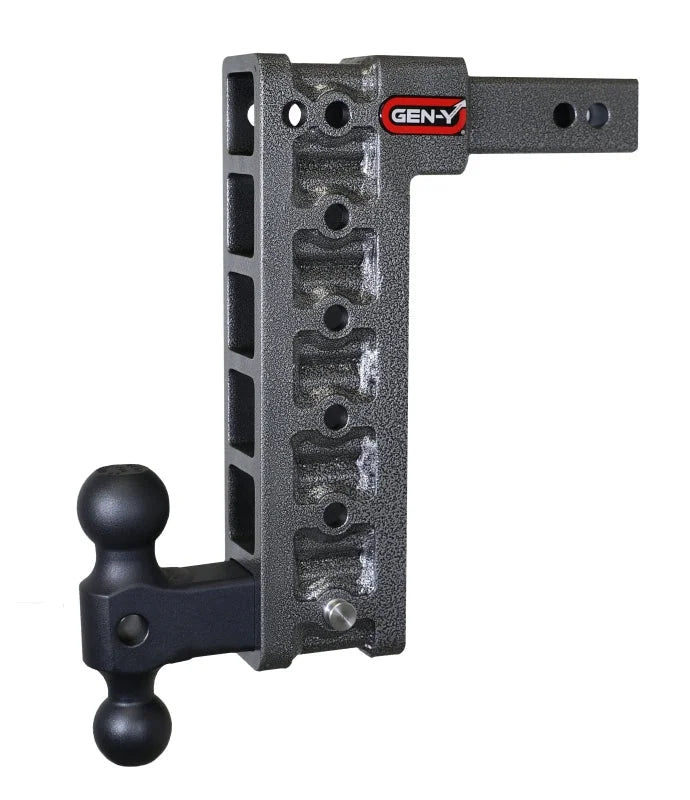 Gen-Y Mega Duty 2in Shank 12.5in Drop 10K Hitch w/Dual-Ball (Use w/Stabilizer Kit GH-0100) - Additional View 5