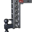 Load image into Gallery viewer, Gen-Y Mega Duty 2in Shank 12.5in Drop 10K Hitch w/GH-031 Dual-Ball/GH-032 Pintle Lock - Main Product View