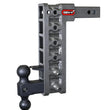 Load image into Gallery viewer, Gen-Y Mega Duty 2in Shank 12.5in Drop 10K Hitch w/GH-031 Dual-Ball/GH-032 Pintle Lock - Installation View