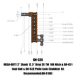 Load image into Gallery viewer, Gen-Y Mega Duty 2in Shank 12.5in Drop 16K Hitch w/Dual-Ball/Pintle Lock - Main Product View