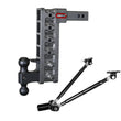 Load image into Gallery viewer, Gen-Y Mega Duty 2in Shank 12.5in Drop 16K Hitch w/Dual-Ball/Pintle Lock - Additional View 5