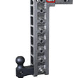 Load image into Gallery viewer, Gen-Y Mega Duty 2in Shank 17.5in Drop 10K Hitch w/GH-031 Dual-Ball w/GH-0100 Stabilizer Kit - Installation View