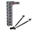 Load image into Gallery viewer, Gen-Y Mega Duty 2in Shank 17.5in Drop 2K TW 16K Hitch w/GH-0100 Stabilizer Kit - Installation View