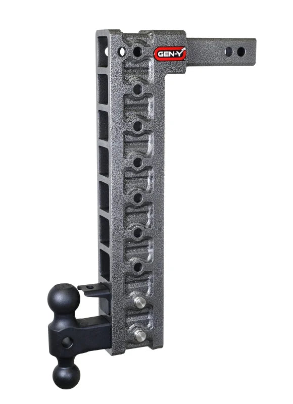 Gen-Y Mega Duty 2in Shank 20in Drop 10K Hitch w/Dual-Ball/Pintle Lock/Stabilizer Kit - Additional View 5
