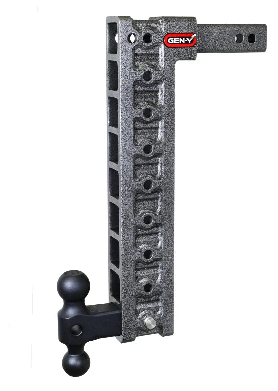 Gen-Y Mega Duty 2in Shank 20in Drop 1.5K TW 10K Hitch w/GH-031 Dual-Ball/GH-0100 Stabilizer Kit - Additional View 5
