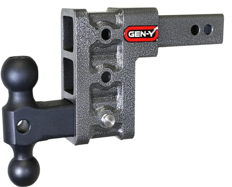 Gen-Y Mega Duty 2in Shank 5in Drop 1.5K TW 10K Hitch w/GH-031 Dual-Ball - Installation View