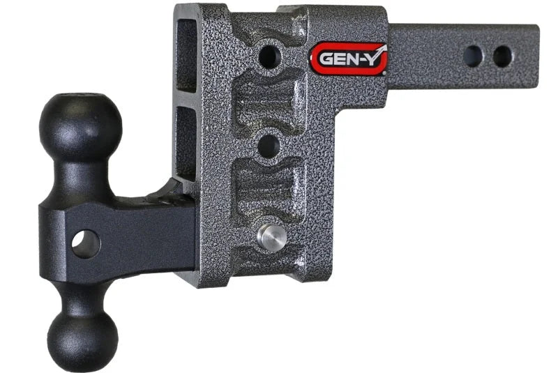 Gen-Y Mega Duty 2in Shank 5in Drop 2K TW 16K Hitch w/GH-051 Dual-Ball - Installation View