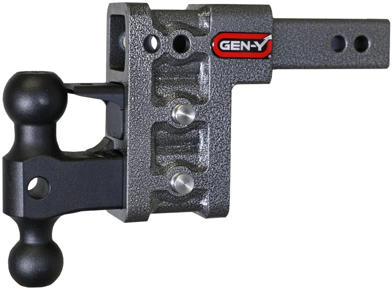 Gen-Y Mega Duty 2in Shank 5in Drop 2K TW 16K Hitch w/GH-051 Dual-Ball/GH-032 Pintle Lock - Additional View 5