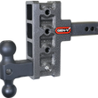 Load image into Gallery viewer, Gen-Y Mega Duty 2in Shank 5in Offset Drop 1.5K TW 10K Hitch w/GH-031 Dual-Ball - Main Product View