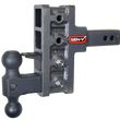 Load image into Gallery viewer, Gen-Y Mega Duty 2in Shank 5in Offset Drop 1.5K TW 10K Hitch w/GH-031 Dual-Ball/GH-032 Pintle Lock - Main Product View
