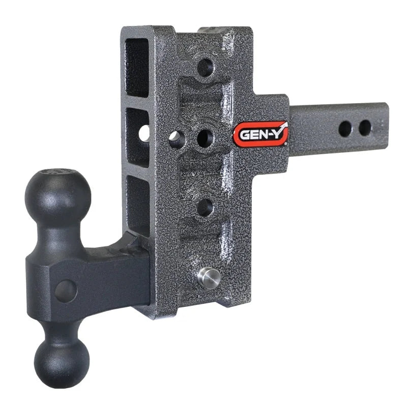 Gen-Y Mega Duty 2in Shank 5in Offset Drop 2K TW 16K Hitch w/GH-051 Dual-Ball - Installation View