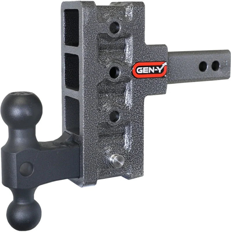Gen-Y Mega Duty 2in Shank 5in Offset Drop 2K TW 16K Hitch w/GH-051 Dual-Ball - Additional View 5