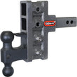 Load image into Gallery viewer, Gen-Y Mega Duty 2in Shank 5in Offset Drop 2K TW 16K Hitch w/GH-051 Dual-Ball/GH-032 Pintle Lock - Installation View