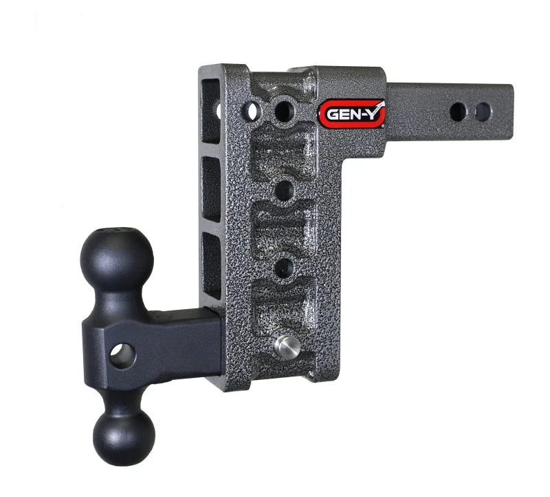 Gen-Y Mega Duty 2in Shank 7.5in Drop 1.5K TW 10K Hitch w/GH-031 Dual-Ball - Installation View