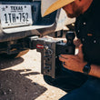 Load image into Gallery viewer, Gen-Y Mega Duty 2in Shank 7.5in Offset Drop 10K Hitch w/GH-031 Dual-Ball/GH-032 Pintle Lock - Back View