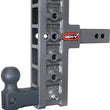 Load image into Gallery viewer, Gen-Y Mega Duty 2in Shank 7.5in Offset Drop 1.5K TW 10K Hitch w/GH-031 Dual-Ball - Installation View