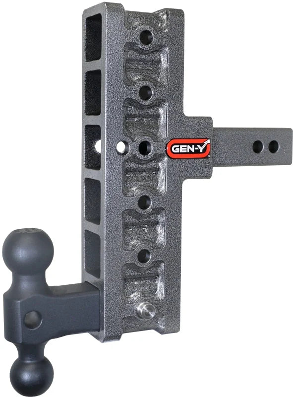 Gen-Y Mega Duty 2in Shank 7.5in Offset Drop 1.5K TW 10K Hitch w/GH-031 Dual-Ball - Installation View