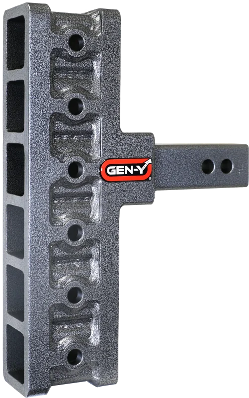 Gen-Y Mega Duty 2in Shank 7.5in Offset Drop 2K TW 16K (Hitch Only) - Main Product View