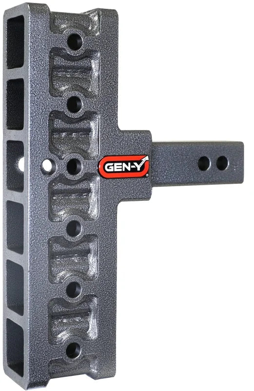 Gen-Y Mega Duty 2in Shank 7.5in Offset Drop 2K TW 16K (Hitch Only) - Installation View