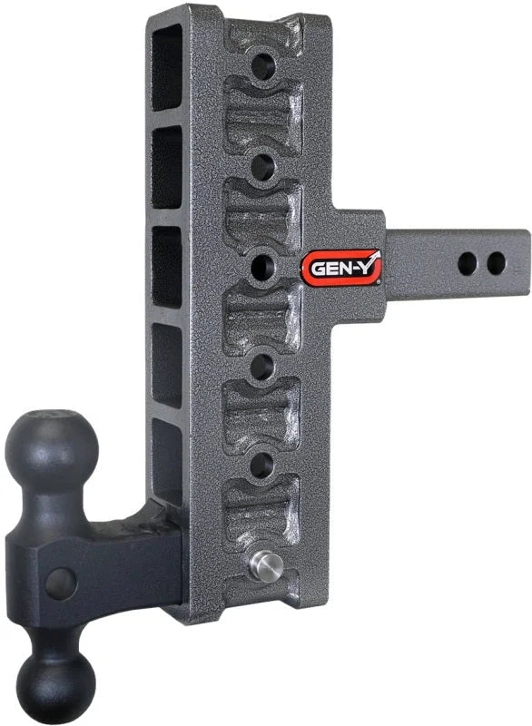 Gen-Y Mega Duty 2in Shank 7.5in Offset Drop 2K TW 16K Hitch w/GH-051 Dual-Ball - Installation View