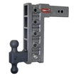 Load image into Gallery viewer, Gen-Y Mega Duty 3in Shank 12in Drop 3.5K TW 32K Hitch w/GH-0161 Dual-Ball - Side View