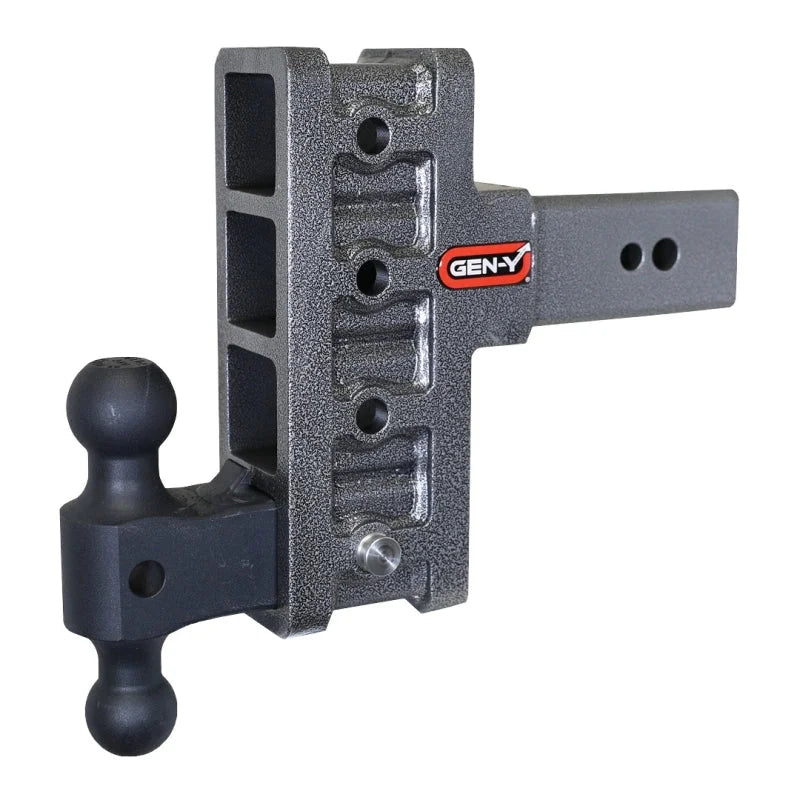 Gen-Y Mega Duty 3in Shank 6in Offset Drop 3.5K TW 32K Hitch w/GH-0161 Dual-Ball - Additional View 5