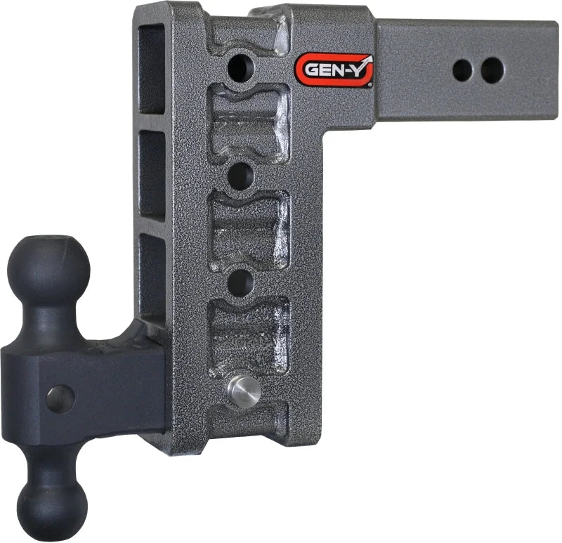 Gen-Y Mega Duty 3in Shank 9in Drop 3.5K TW 32K Hitch w/GH-0161 Dual-Ball - Installation View