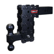 Load image into Gallery viewer, Gen-Y Phantom-X 2.5in Solid Shank 7.5in Drop 1.6K TW 16K Hitch w/GH-051 Dual-Ball - Back View