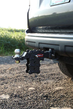 Load image into Gallery viewer, Gen-Y Phantom-X 2in Solid Shank 4.5in Drop 1K TW 10K Hitch w/GH-031 Dual-Ball Mount - Side View