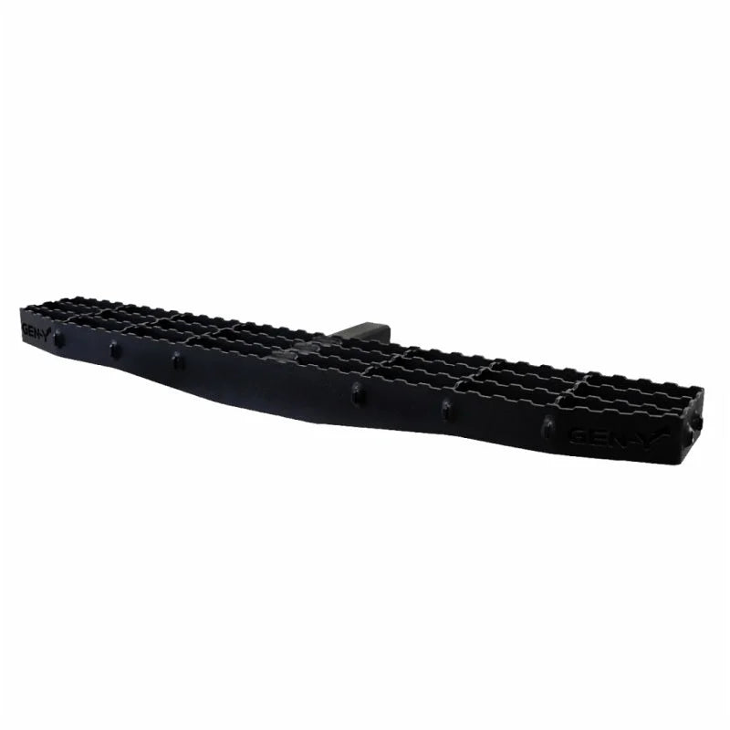 Gen-Y Phantom XL 2in Shank Heavy-Duty 600lb Capacity Serrated Hitch Step - 42in Wide Step - Back View