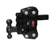 Load image into Gallery viewer, Gen-Y Phantom-XT 2in Solid Shank 4.25in Drop 1K TW 10K Hitch w/GH-031 Dual-Ball Mount - Main Product View
