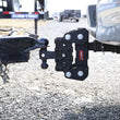 Load image into Gallery viewer, Gen-Y Phantom-XT 2in Solid Shank 4.25in Drop 1K TW 10K Hitch w/GH-031 Dual-Ball Mount - Side View