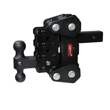 Load image into Gallery viewer, Gen-Y Phantom-XT 2in Solid Shank 4.25in Drop 1K TW 10K Hitch w/GH-031 Dual-Ball Mount - Back View